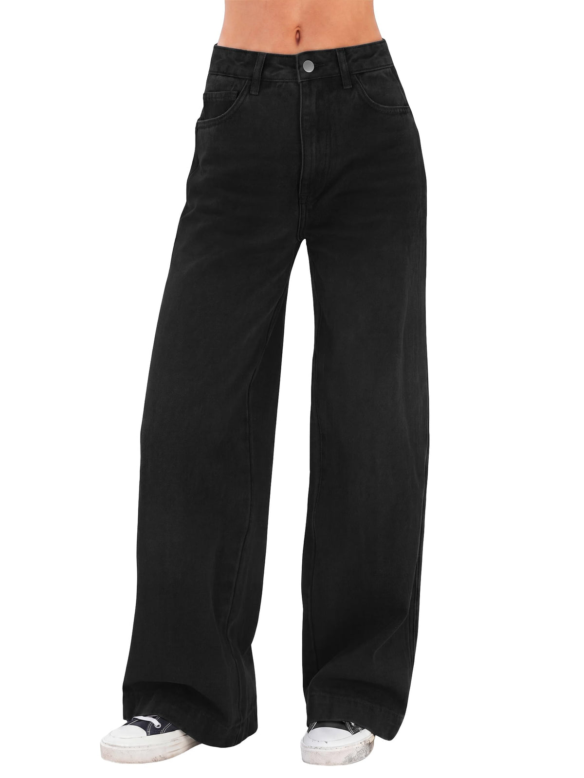 Luvella Women 2026 Wide Leg Jeans High Waist Stretchy Baggy Denim Pants