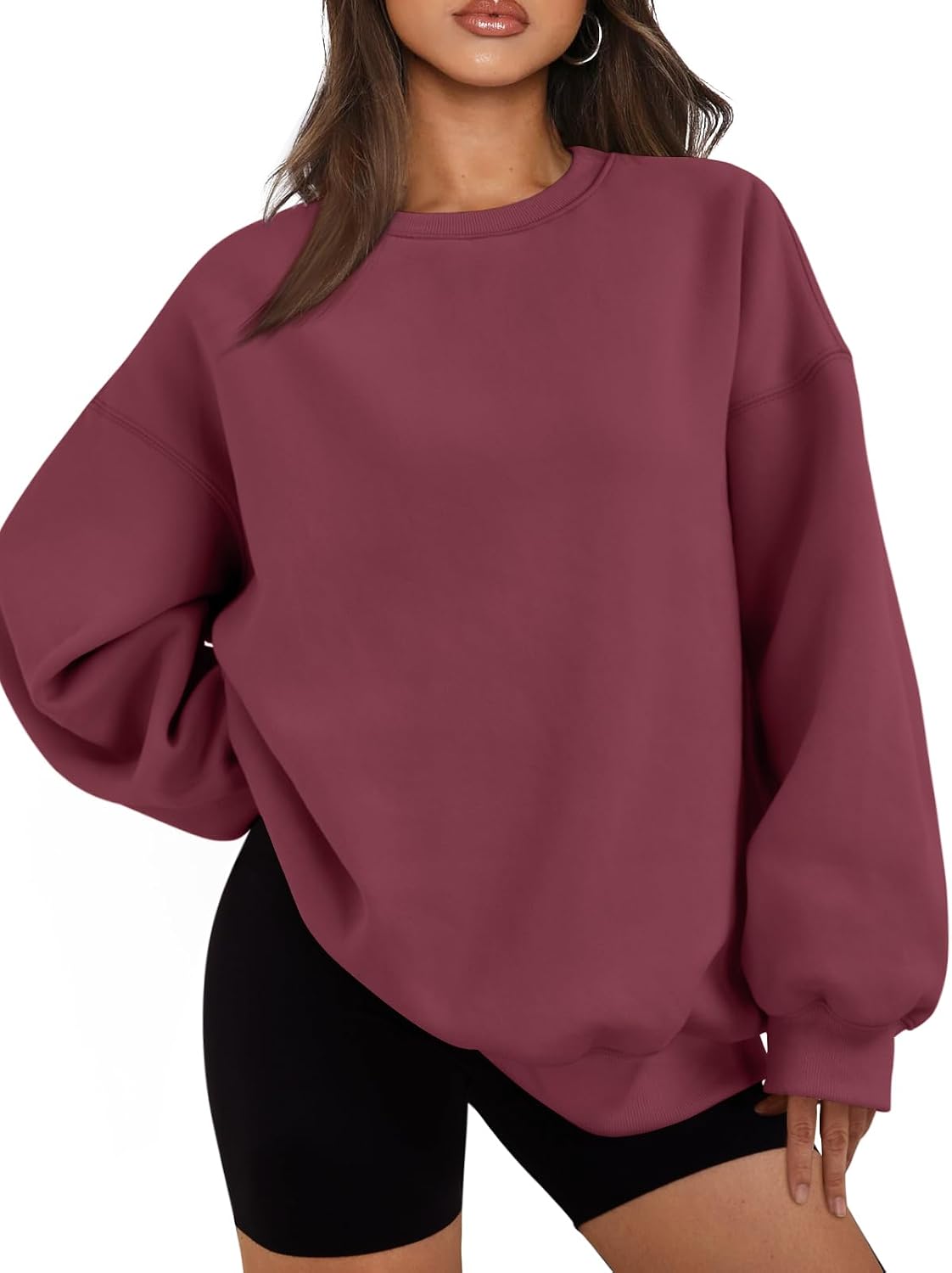 Luvella Women's Casual Oversized Sweatshirt