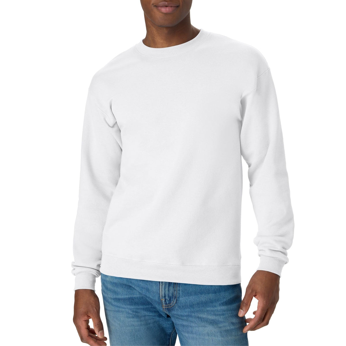 Luvella Men's Sweatshirt, EcoSmart Fleece Crewneck Sweatshirt, Big & Tall Available,