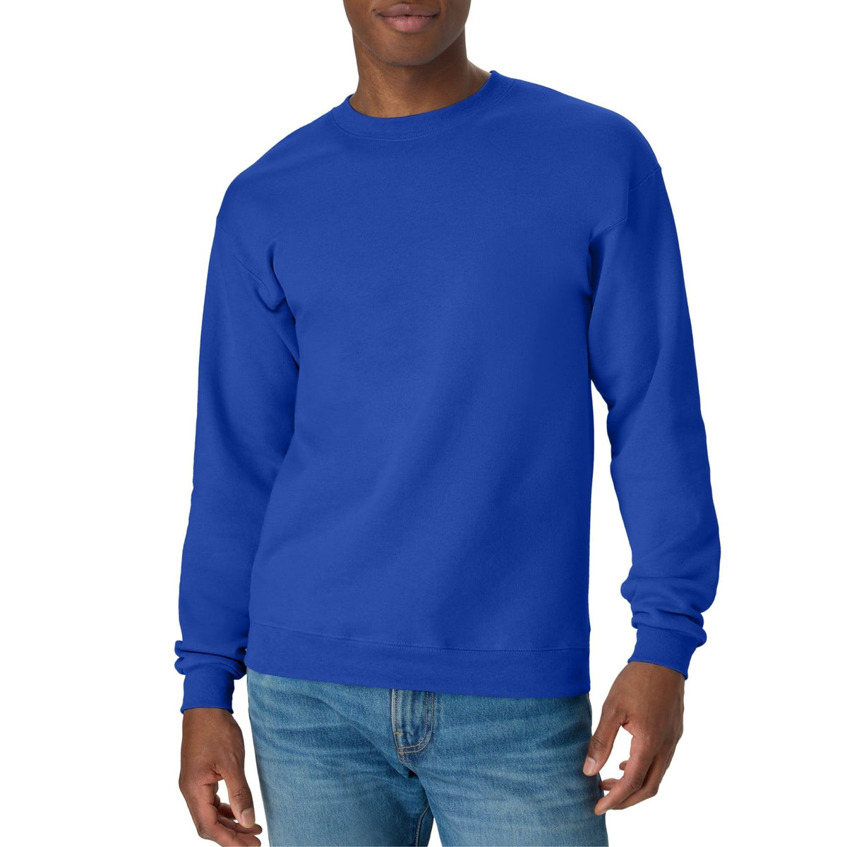 Luvella Men's Sweatshirt, EcoSmart Fleece Crewneck Sweatshirt, Big & Tall Available,