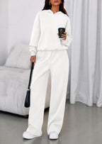 Luvella Women's Hoodie and Sweatpants Set