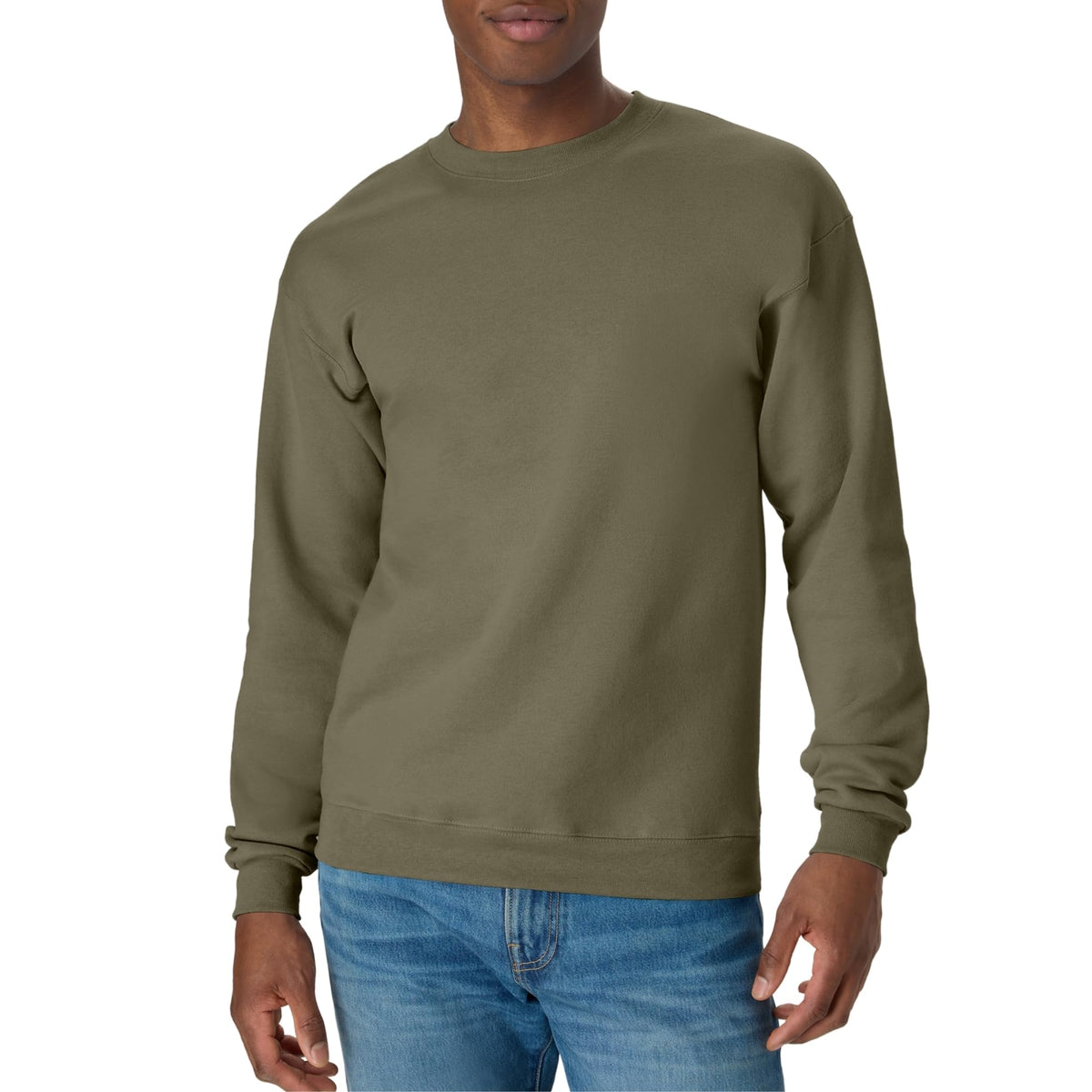 Luvella Men's Sweatshirt, EcoSmart Fleece Crewneck Sweatshirt, Big & Tall Available,
