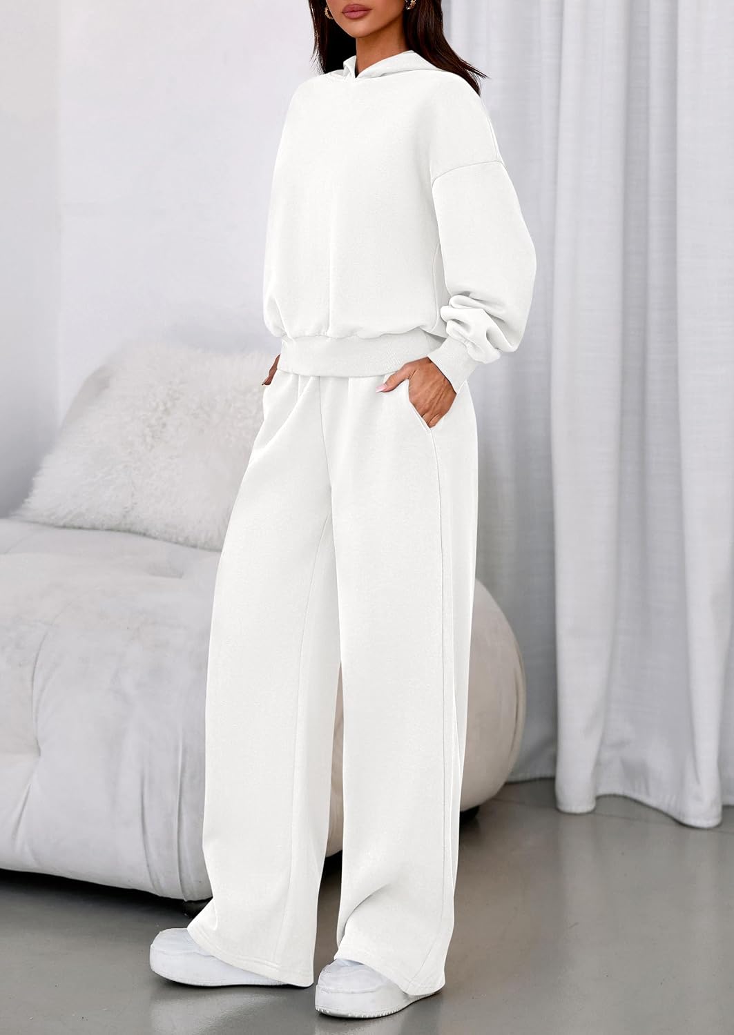 Luvella Women's Hoodie and Sweatpants Set