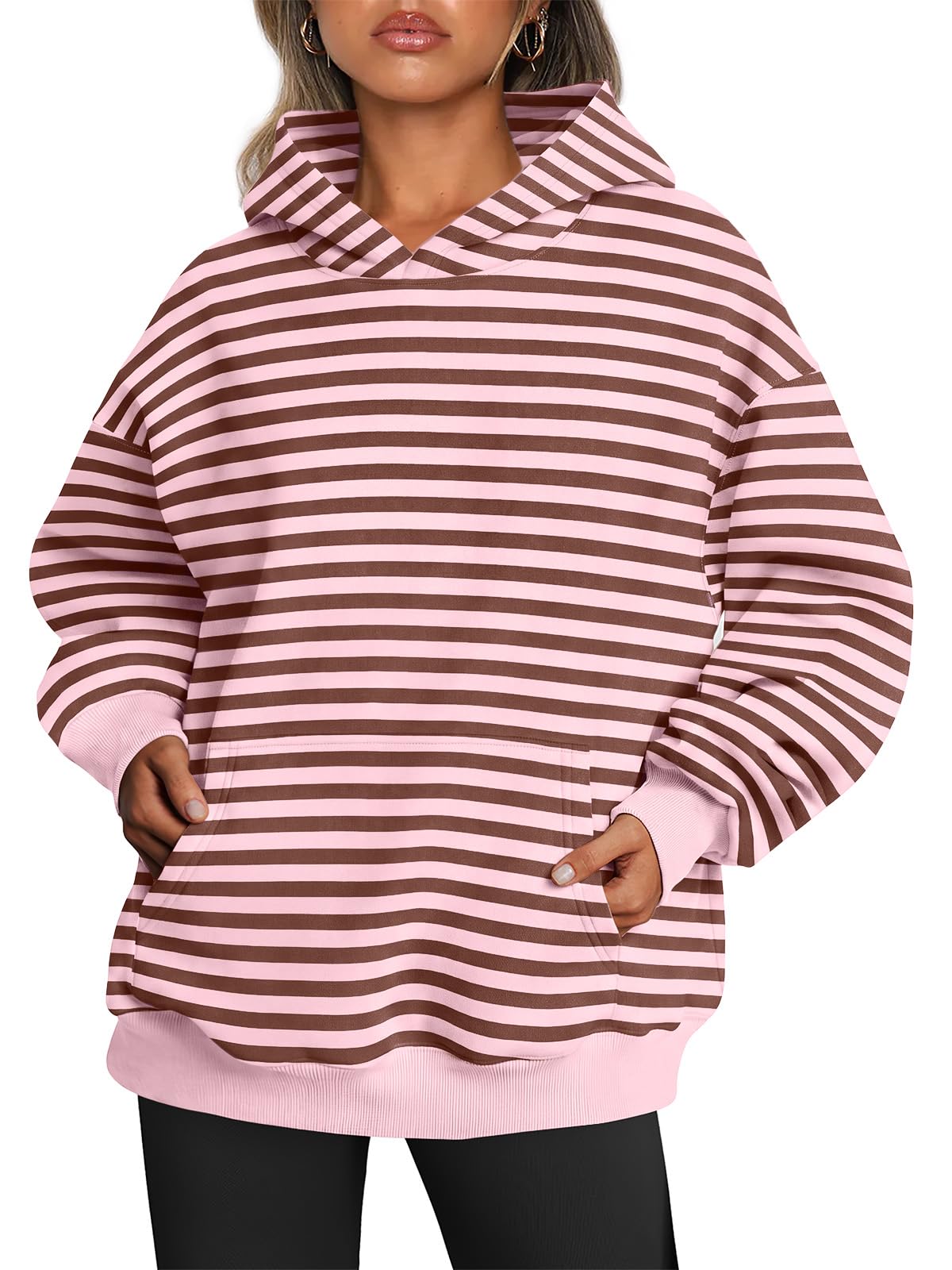 Luvella Womens Hoodies Oversized Sweatshirt