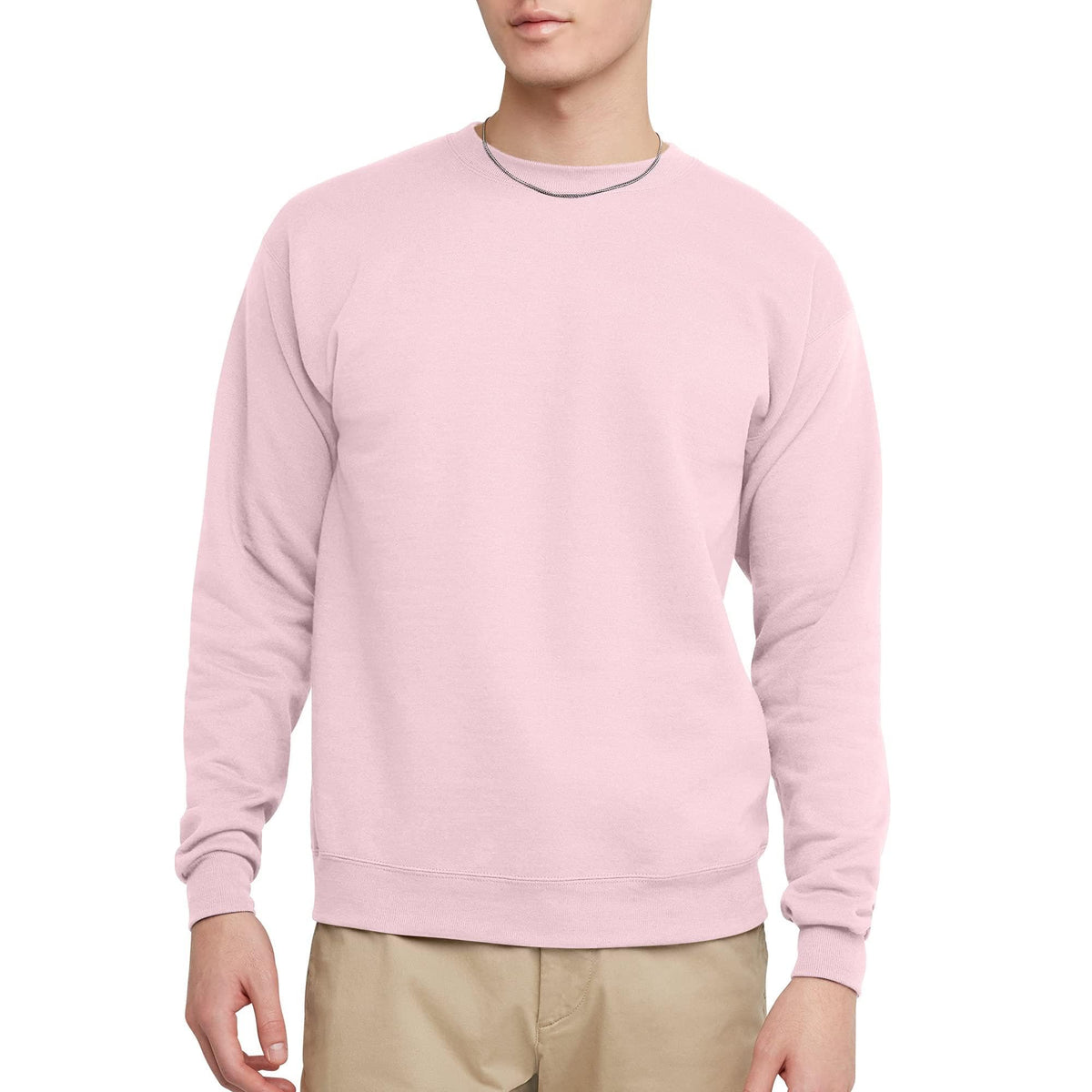 Luvella Men's Sweatshirt, EcoSmart Fleece Crewneck Sweatshirt, Big & Tall Available,