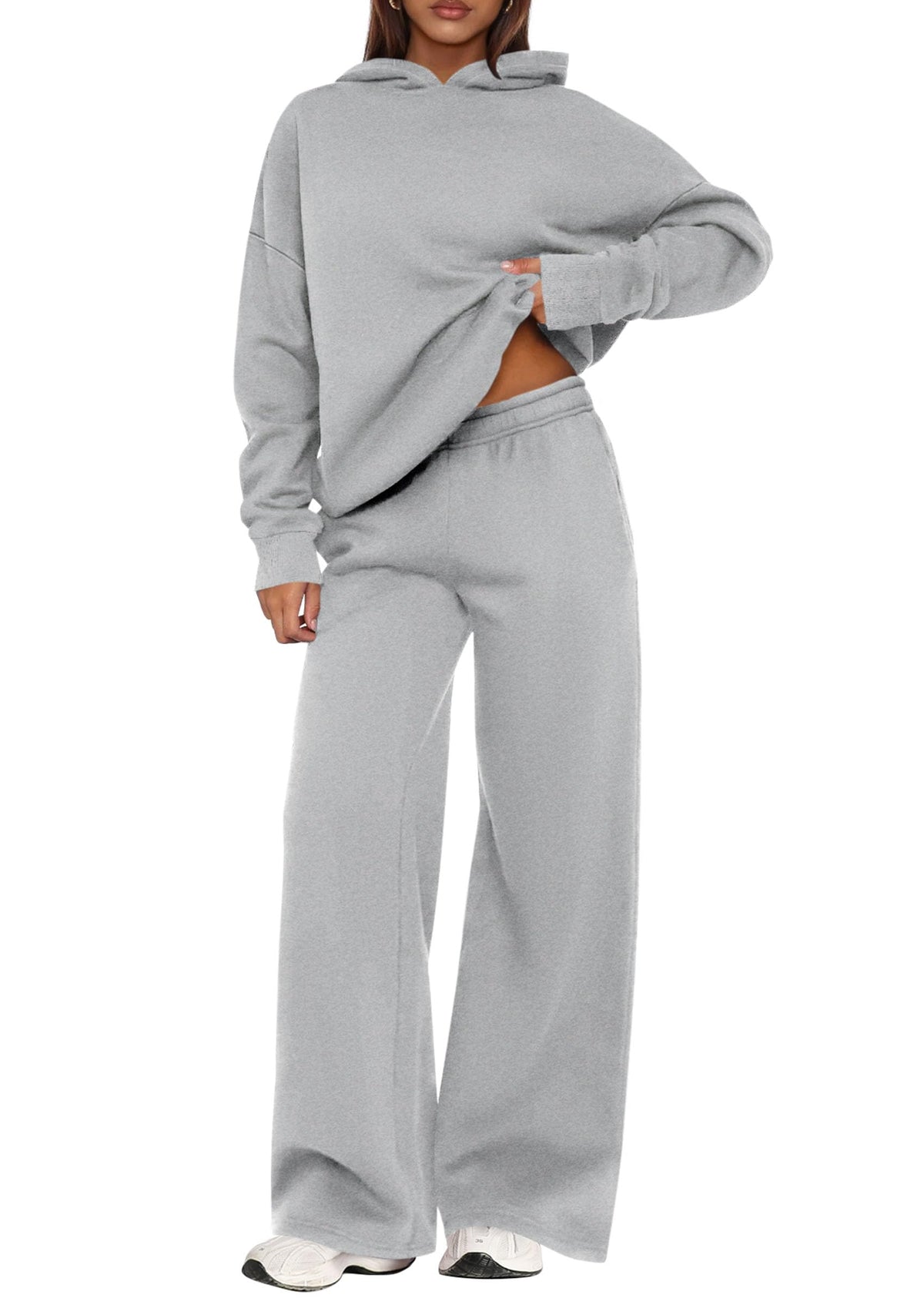 Luvella Women's Hoodie and Sweatpants Set
