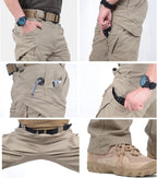 Luvella Men's Hiking Tactical Pants Lightweight Cotton Outdoor Military Combat Cargo Trousers