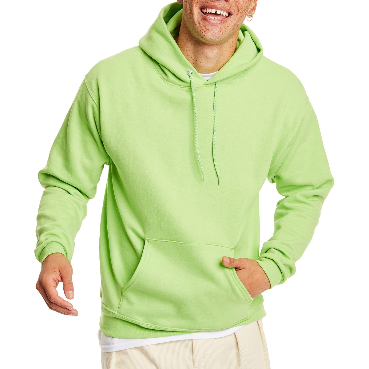 Luvella Men's Hoodie - EcoSmart Fleece Hooded Sweatshirt for Men & Women - Midweight Fleece - Big & Tall Available