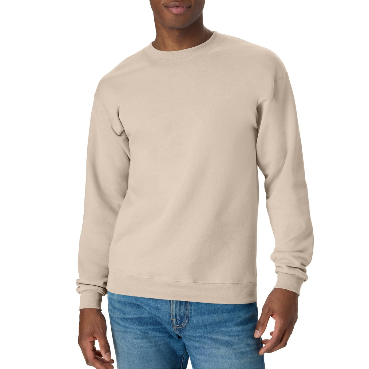 Luvella Men's Sweatshirt, EcoSmart Fleece Crewneck Sweatshirt, Big & Tall Available,