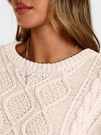 Luvella Women's Cozy Oversized Sweater