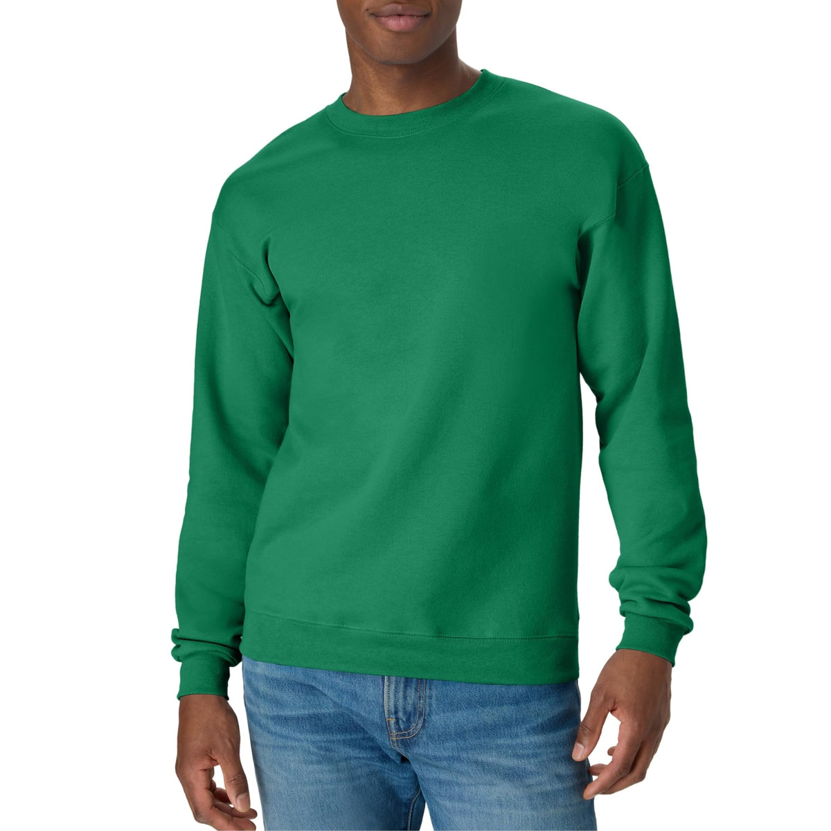Luvella Men's Sweatshirt, EcoSmart Fleece Crewneck Sweatshirt, Big & Tall Available,