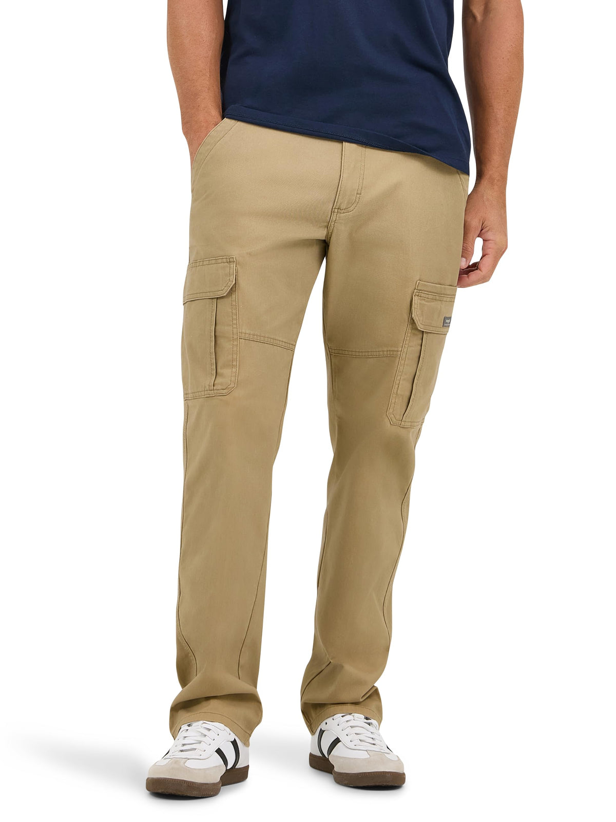 Luvella Men's Relaxed Fit Stretch Cargo Pant