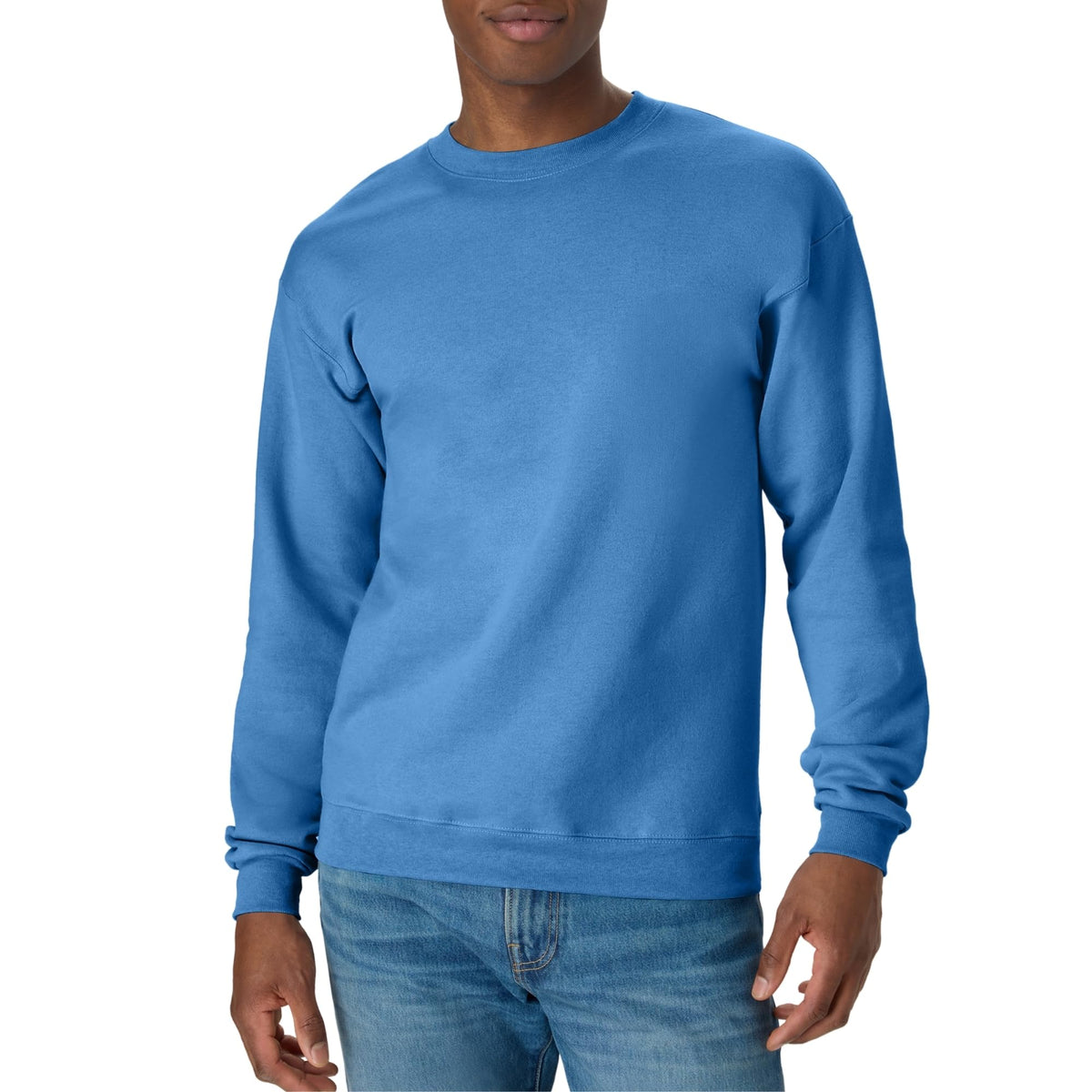 Luvella Men's Sweatshirt, EcoSmart Fleece Crewneck Sweatshirt, Big & Tall Available,