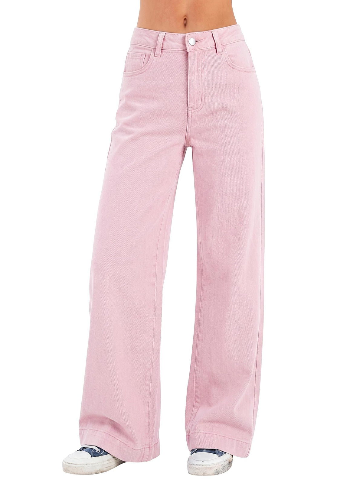 Luvella Women 2026 Wide Leg Jeans High Waist Stretchy Baggy Denim Pants