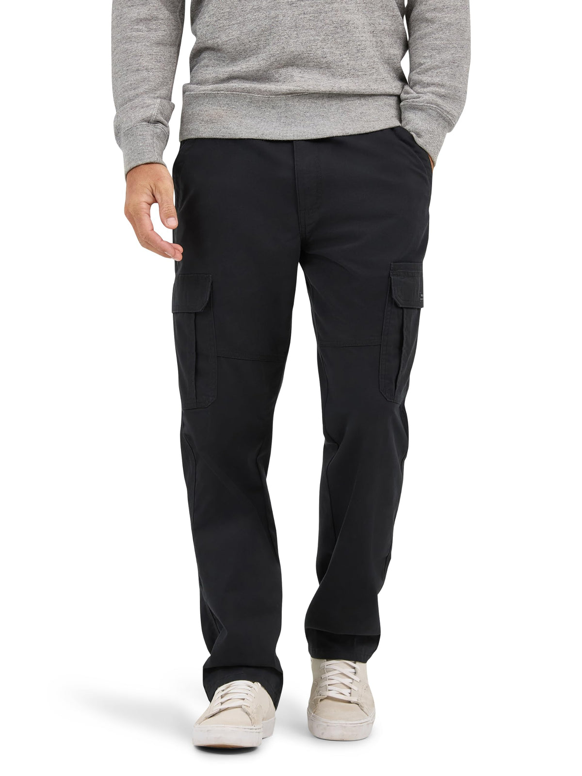 Luvella Men's Relaxed Fit Stretch Cargo Pant