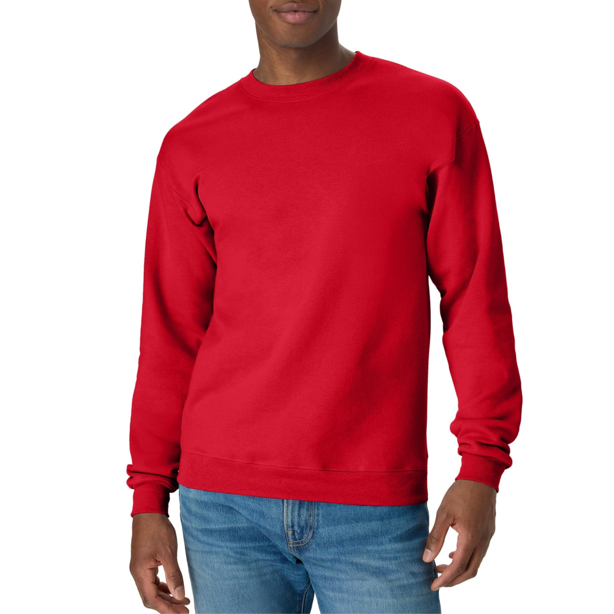 Luvella Men's Sweatshirt, EcoSmart Fleece Crewneck Sweatshirt, Big & Tall Available,