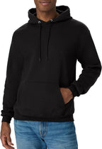 Luvella Men's Hoodie - EcoSmart Fleece Hooded Sweatshirt for Men & Women - Midweight Fleece - Big & Tall Available