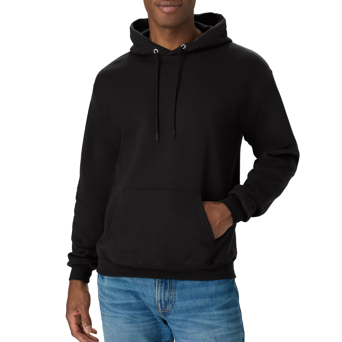 Luvella Men's Hoodie - EcoSmart Fleece Hooded Sweatshirt for Men & Women - Midweight Fleece - Big & Tall Available