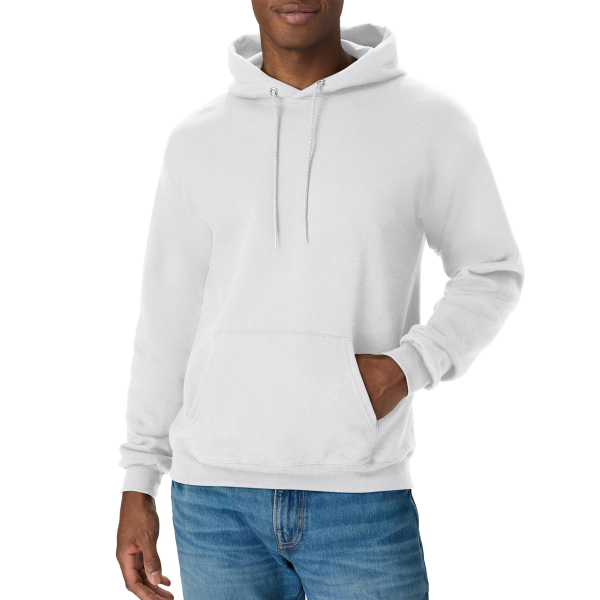Luvella Men's Hoodie - EcoSmart Fleece Hooded Sweatshirt for Men & Women - Midweight Fleece - Big & Tall Available