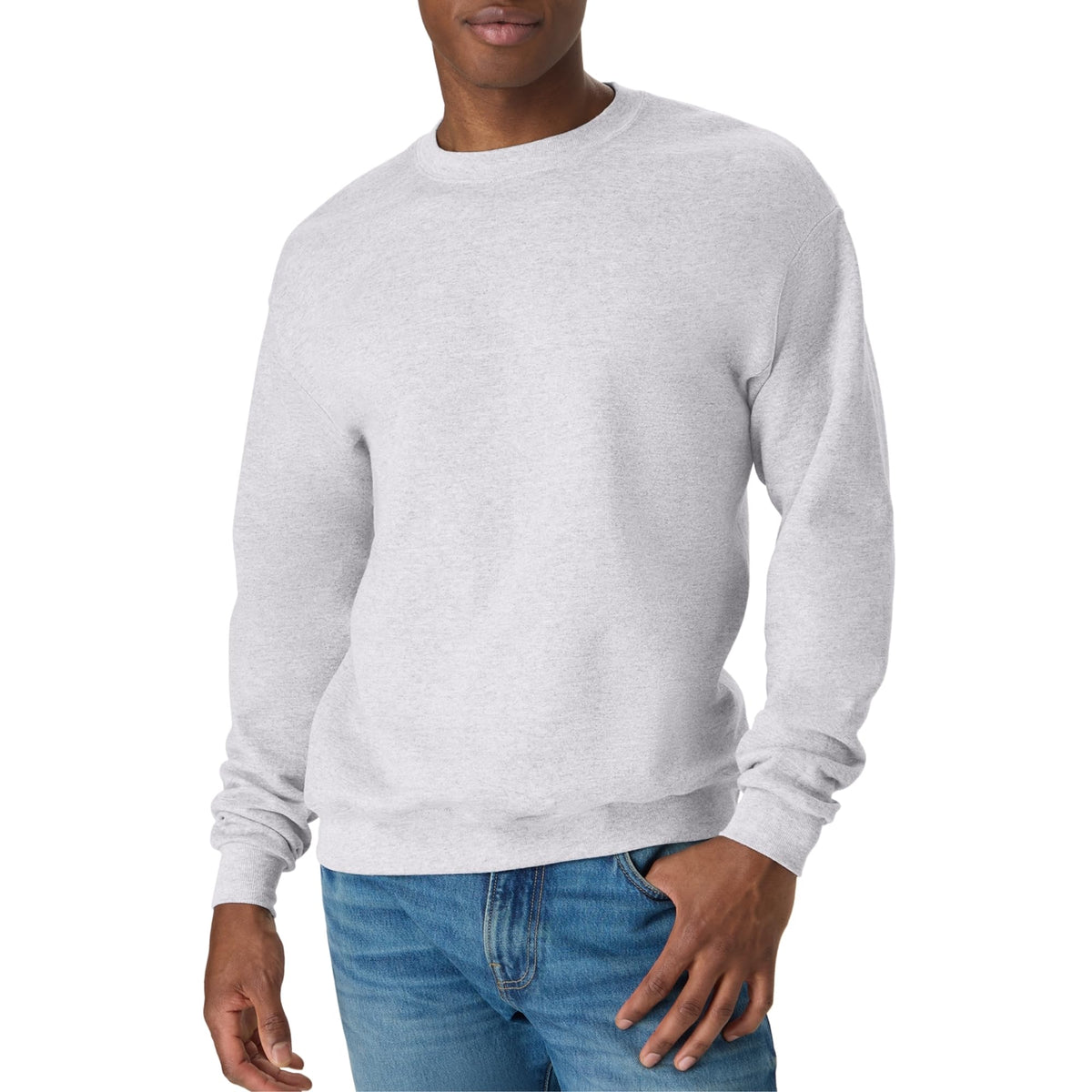 Luvella Men's Sweatshirt, EcoSmart Fleece Crewneck Sweatshirt, Big & Tall Available,