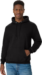 Luvella Men's Hoodie - EcoSmart Fleece Hooded Sweatshirt for Men & Women - Midweight Fleece - Big & Tall Available