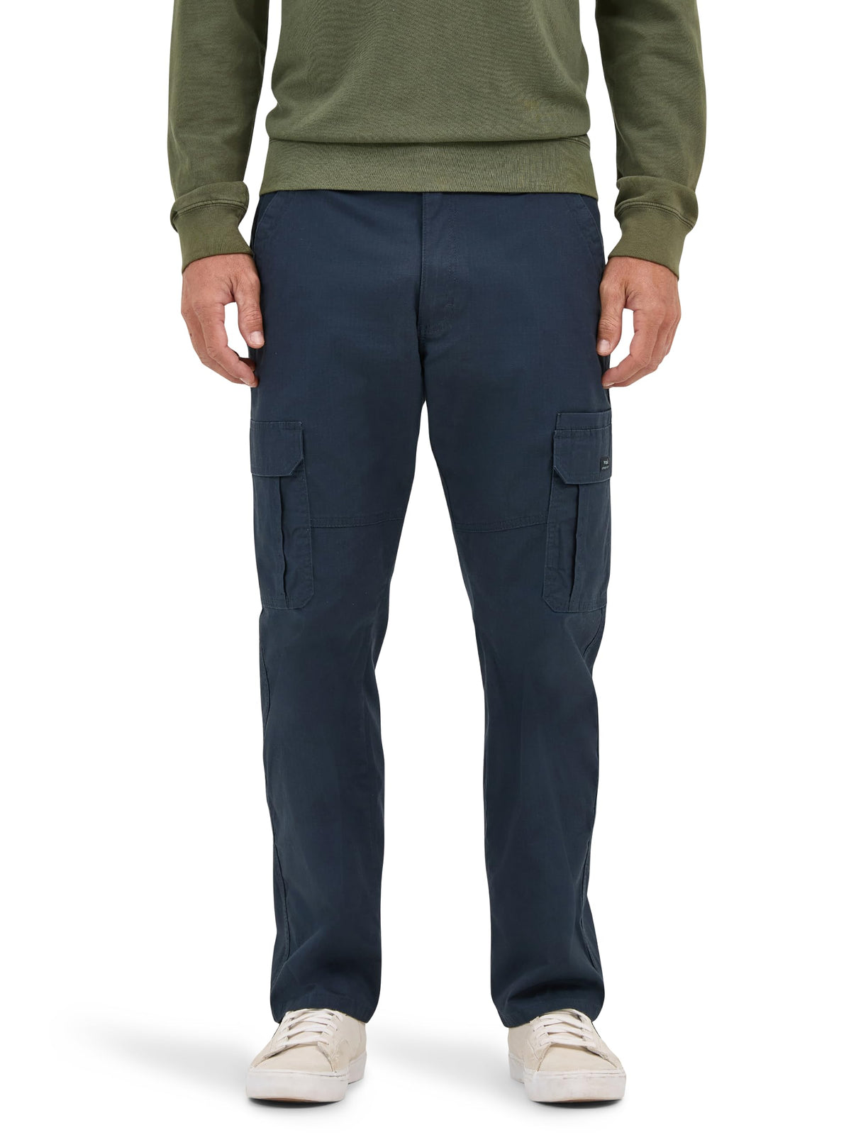 Luvella Men's Relaxed Fit Stretch Cargo Pant