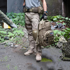 Luvella Men's Hiking Tactical Pants Lightweight Cotton Outdoor Military Combat Cargo Trousers