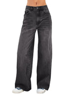 Luvella Women 2026 Wide Leg Jeans High Waist Stretchy Baggy Denim Pants
