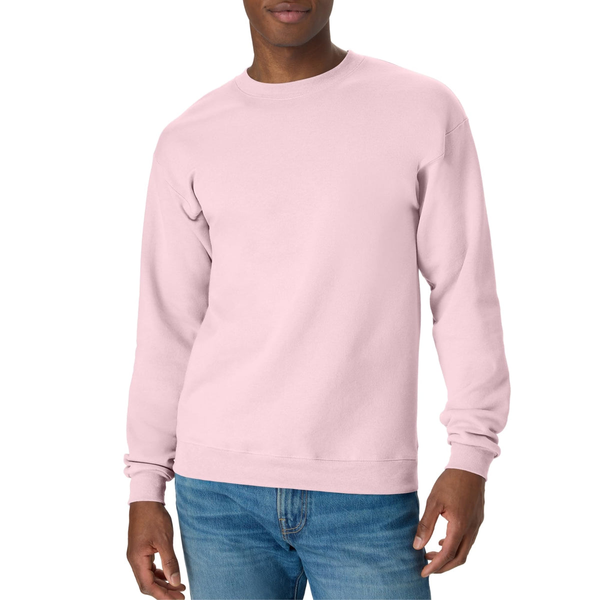 Luvella Men's Sweatshirt, EcoSmart Fleece Crewneck Sweatshirt, Big & Tall Available,