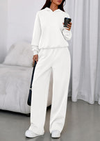 Luvella Women's Hoodie and Sweatpants Set
