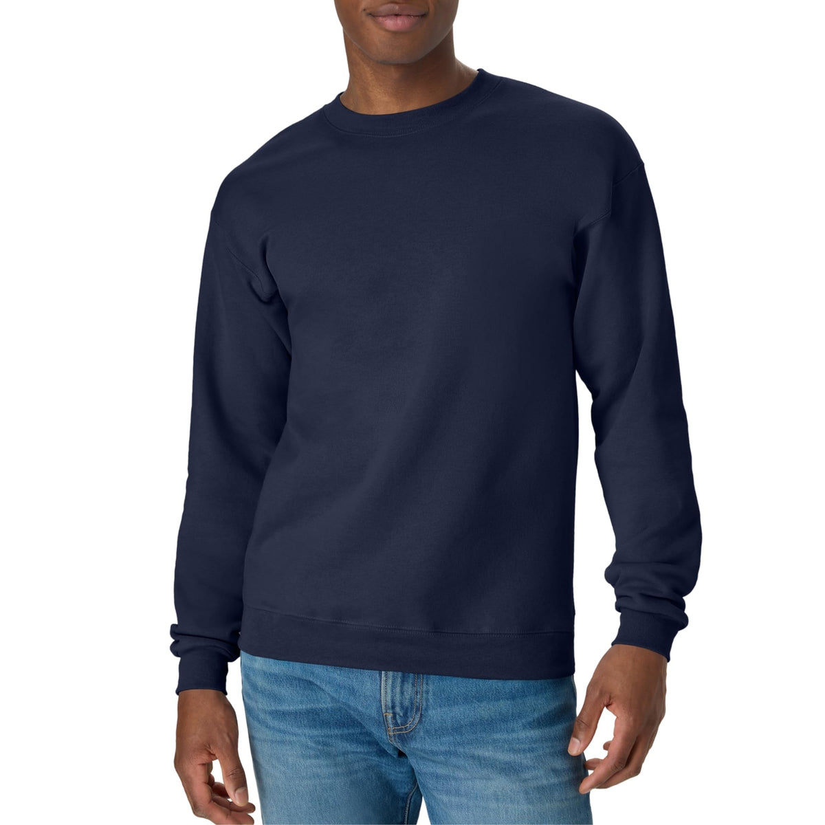 Luvella Men's Sweatshirt, EcoSmart Fleece Crewneck Sweatshirt, Big & Tall Available,