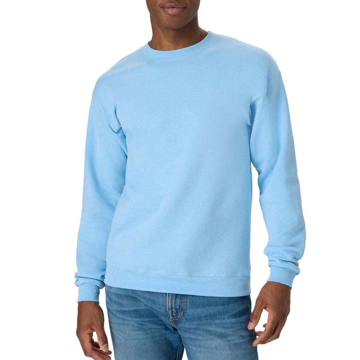 Luvella Men's Sweatshirt, EcoSmart Fleece Crewneck Sweatshirt, Big & Tall Available,