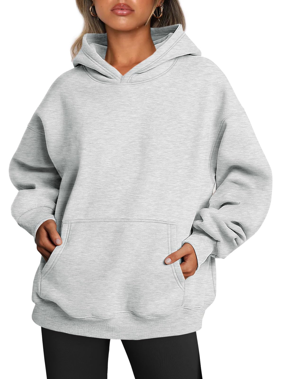 Luvella Womens Hoodies Oversized Sweatshirt