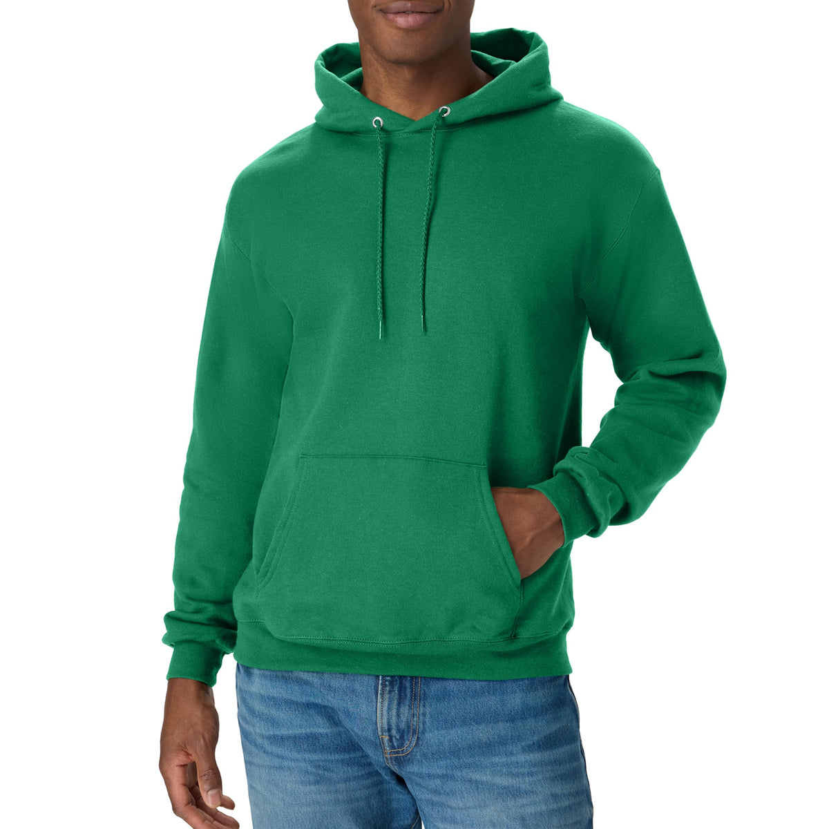 Luvella Men's Hoodie - EcoSmart Fleece Hooded Sweatshirt for Men & Women - Midweight Fleece - Big & Tall Available