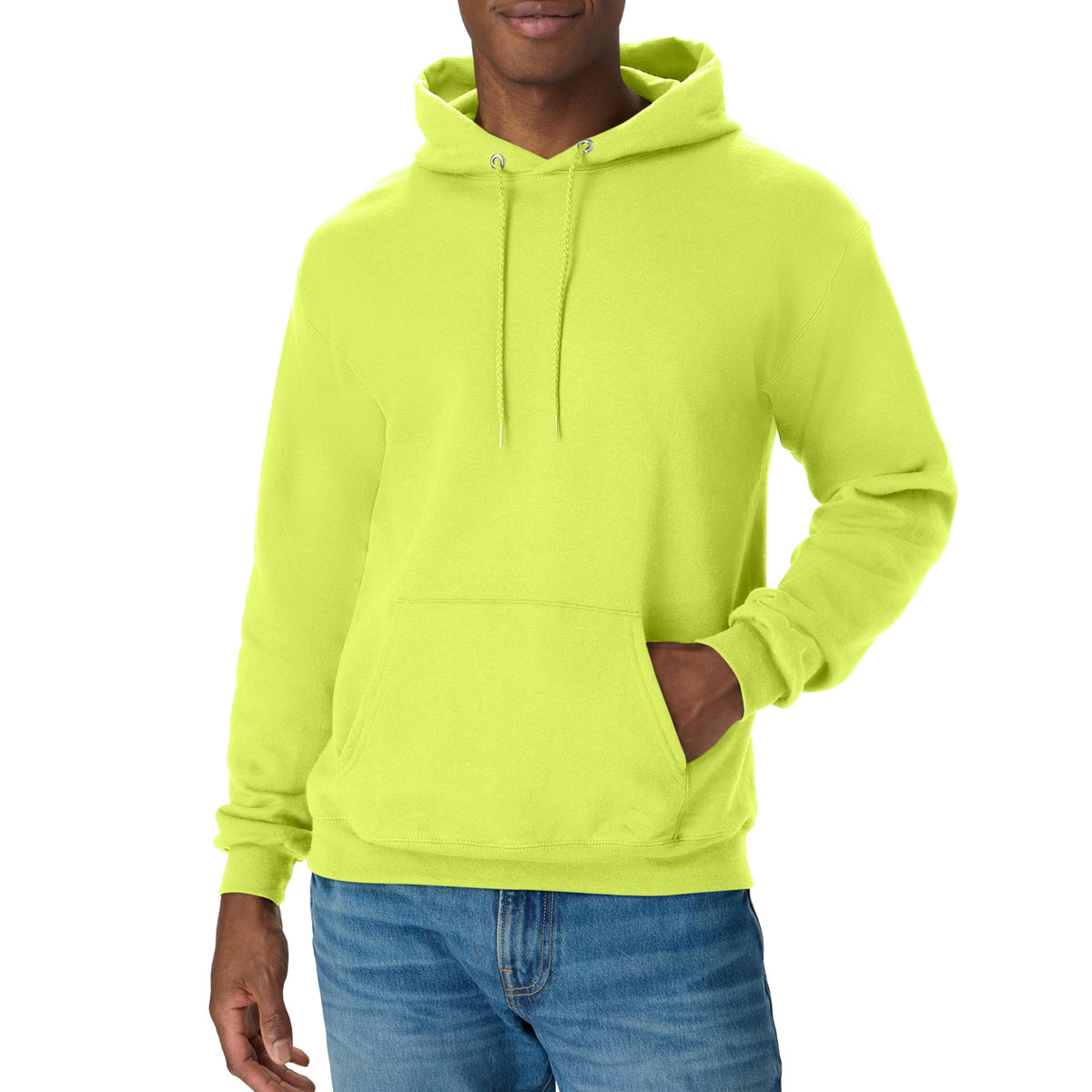 Luvella Men's Hoodie - EcoSmart Fleece Hooded Sweatshirt for Men & Women - Midweight Fleece - Big & Tall Available