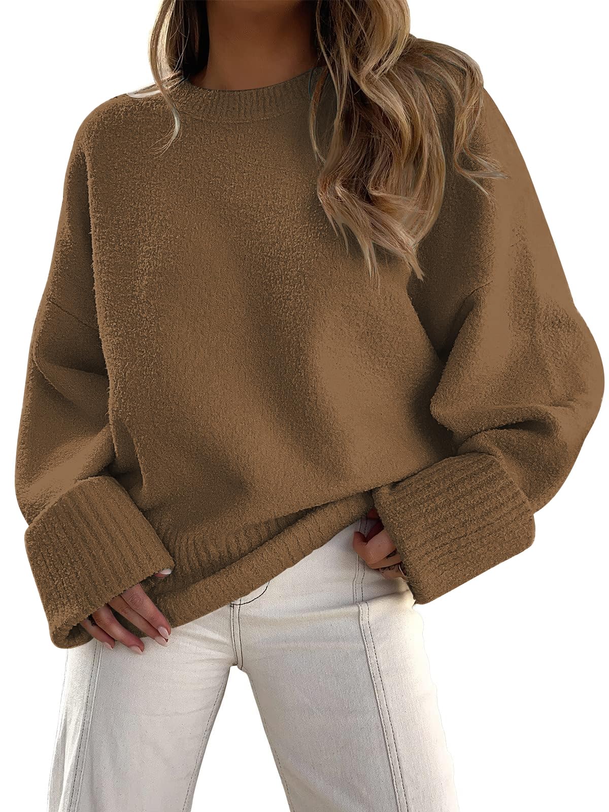 Luvella Women Oversized Warm Cozy Knit Sweaters 2026 Fall Fashion Outfits