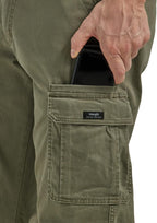 Luvella Men's Relaxed Fit Stretch Cargo Pant