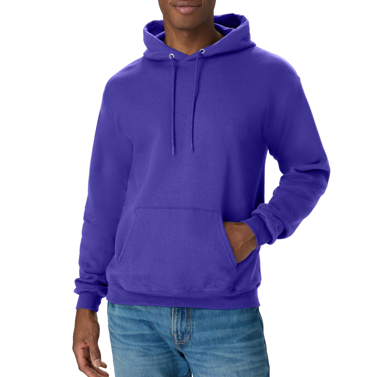 Luvella Men's Hoodie - EcoSmart Fleece Hooded Sweatshirt for Men & Women - Midweight Fleece - Big & Tall Available