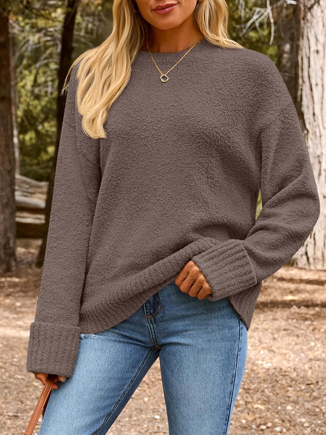 Luvella Women Oversized Warm Cozy Knit Sweaters 2026 Fall Fashion Outfits