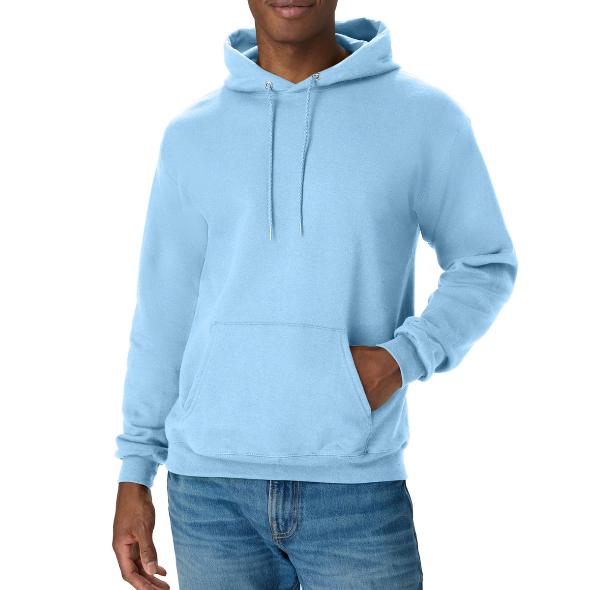 Luvella Men's Hoodie - EcoSmart Fleece Hooded Sweatshirt for Men & Women - Midweight Fleece - Big & Tall Available