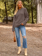 Luvella Women Oversized Warm Cozy Knit Sweaters 2026 Fall Fashion Outfits