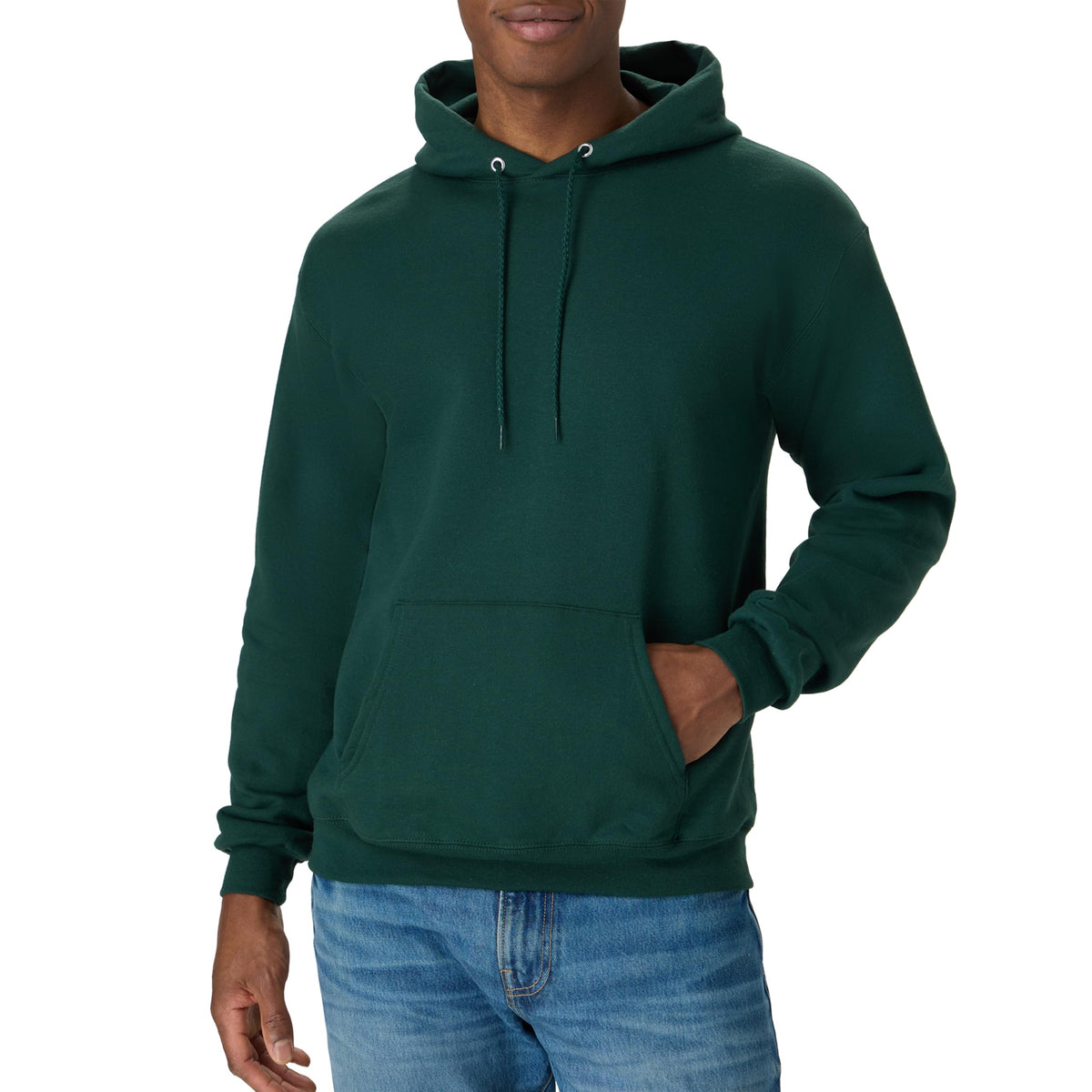 Luvella Men's Hoodie - EcoSmart Fleece Hooded Sweatshirt for Men & Women - Midweight Fleece - Big & Tall Available