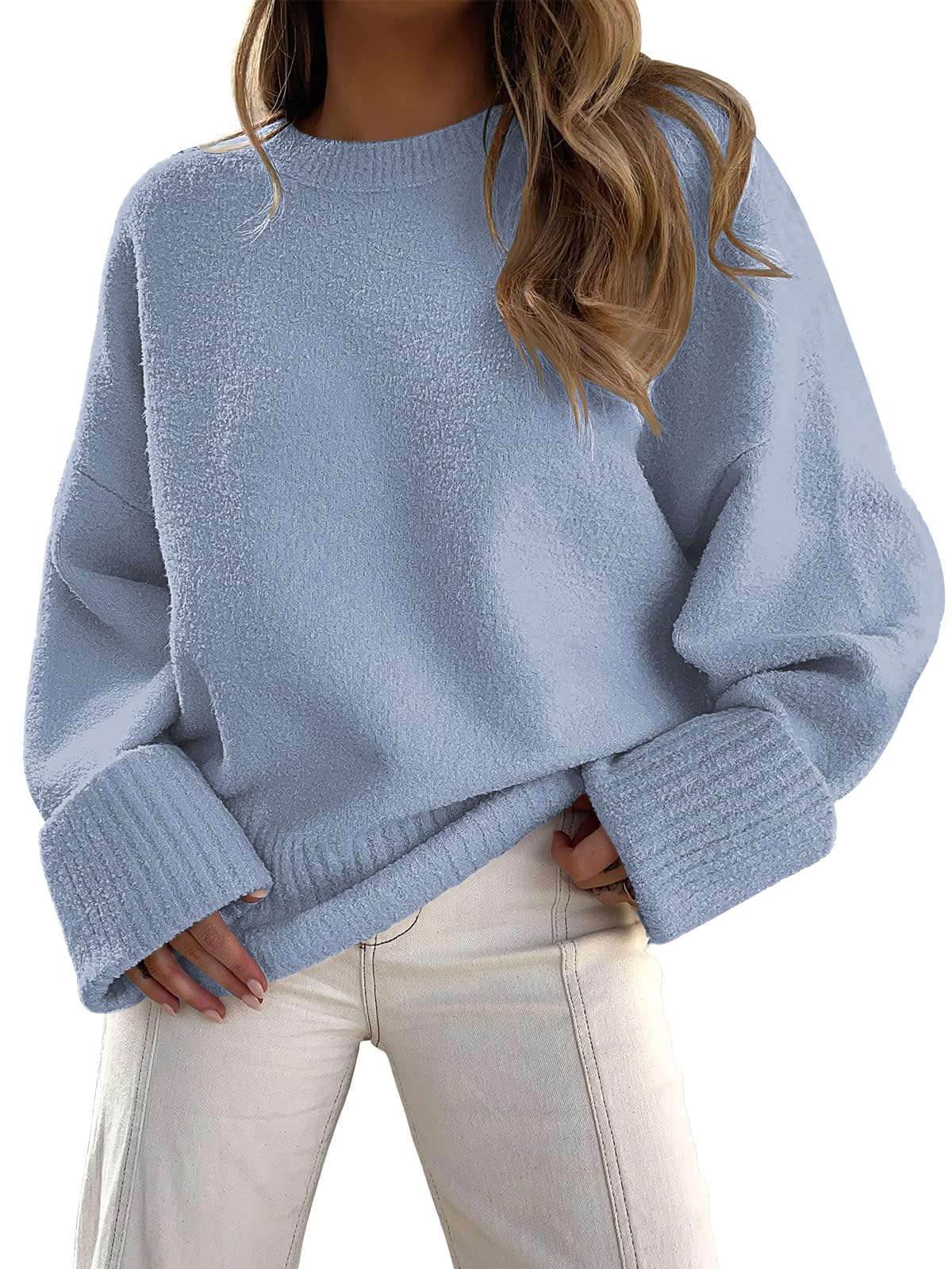 Luvella Women Oversized Warm Cozy Knit Sweaters 2026 Fall Fashion Outfits