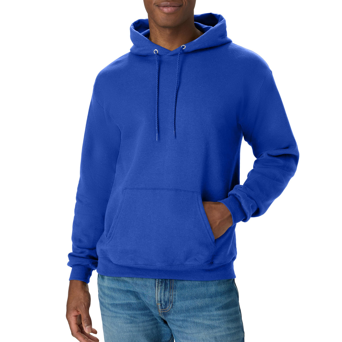 Luvella Men's Hoodie - EcoSmart Fleece Hooded Sweatshirt for Men & Women - Midweight Fleece - Big & Tall Available