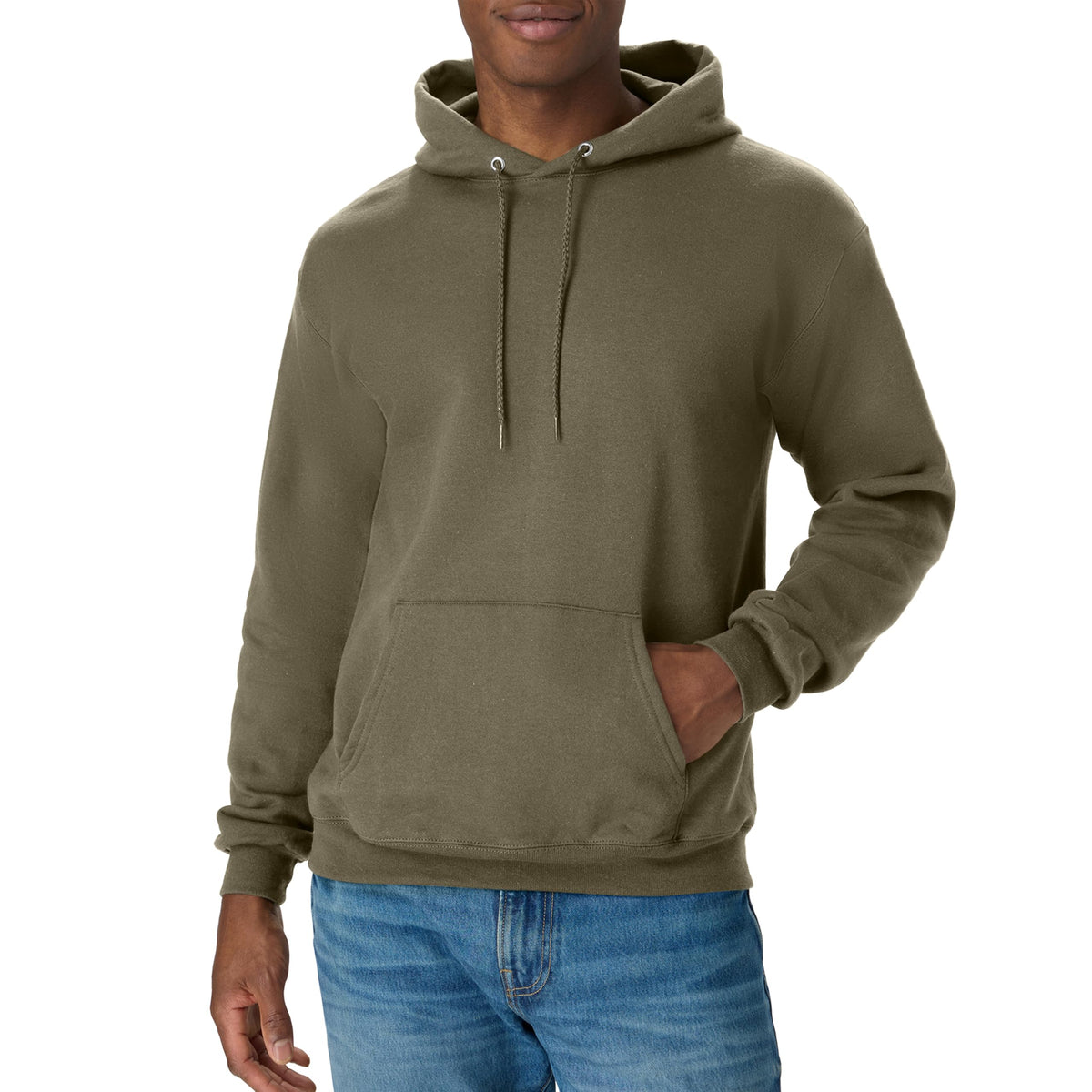 Luvella Men's Hoodie - EcoSmart Fleece Hooded Sweatshirt for Men & Women - Midweight Fleece - Big & Tall Available