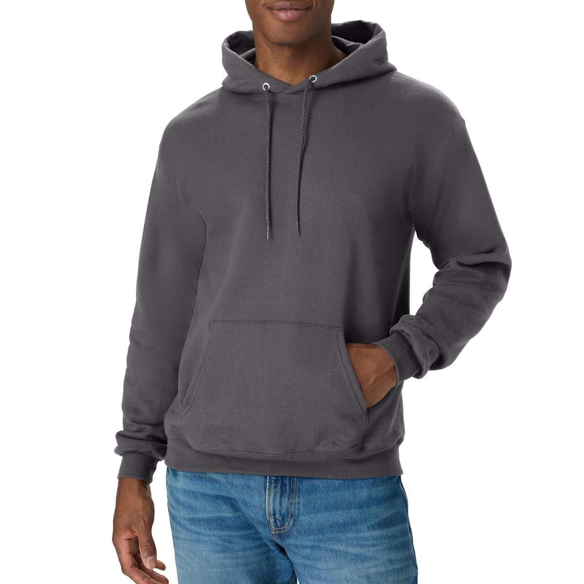 Luvella Men's Hoodie - EcoSmart Fleece Hooded Sweatshirt for Men & Women - Midweight Fleece - Big & Tall Available