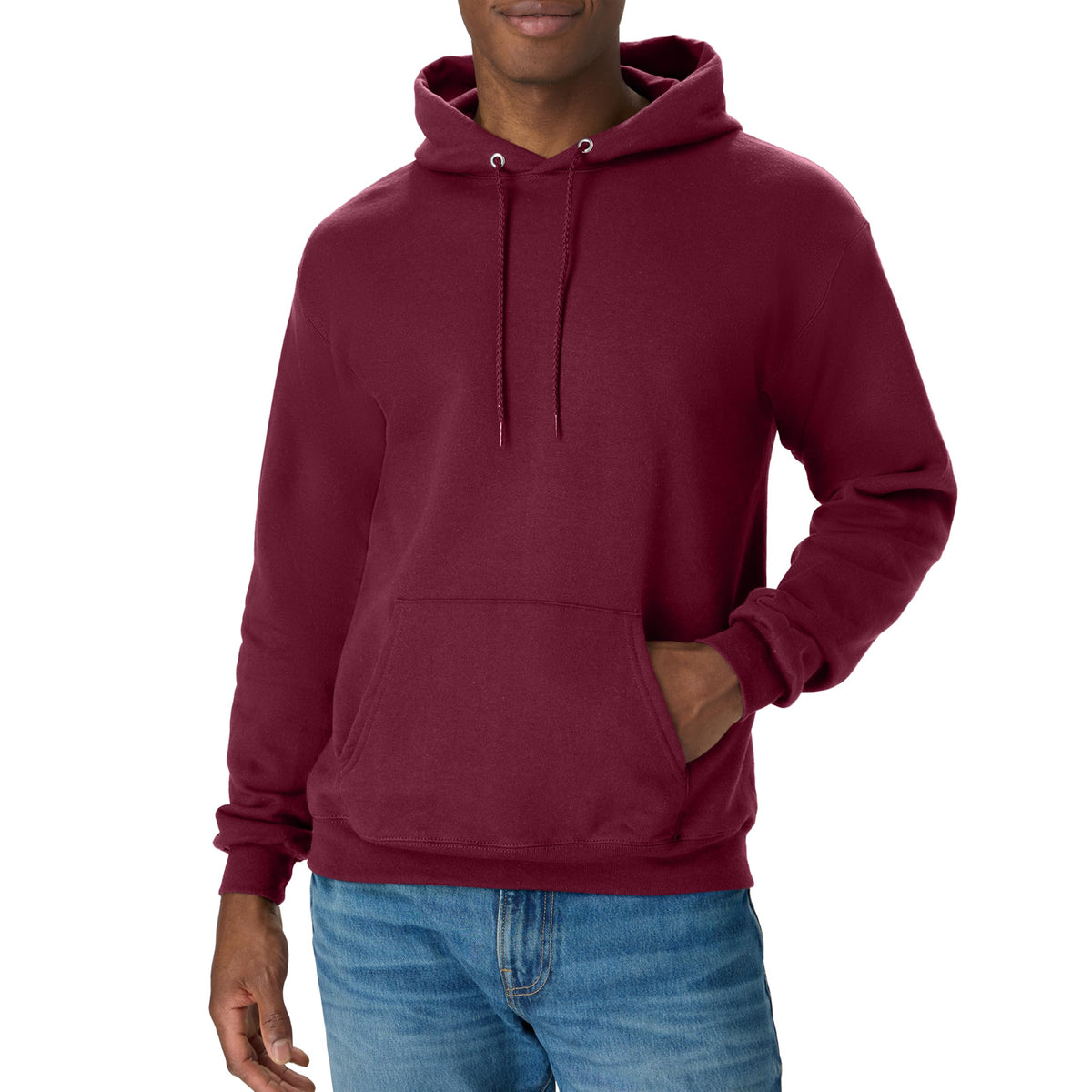 Luvella Men's Hoodie - EcoSmart Fleece Hooded Sweatshirt for Men & Women - Midweight Fleece - Big & Tall Available
