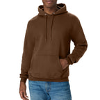 Luvella Men's Hoodie - EcoSmart Fleece Hooded Sweatshirt for Men & Women - Midweight Fleece - Big & Tall Available