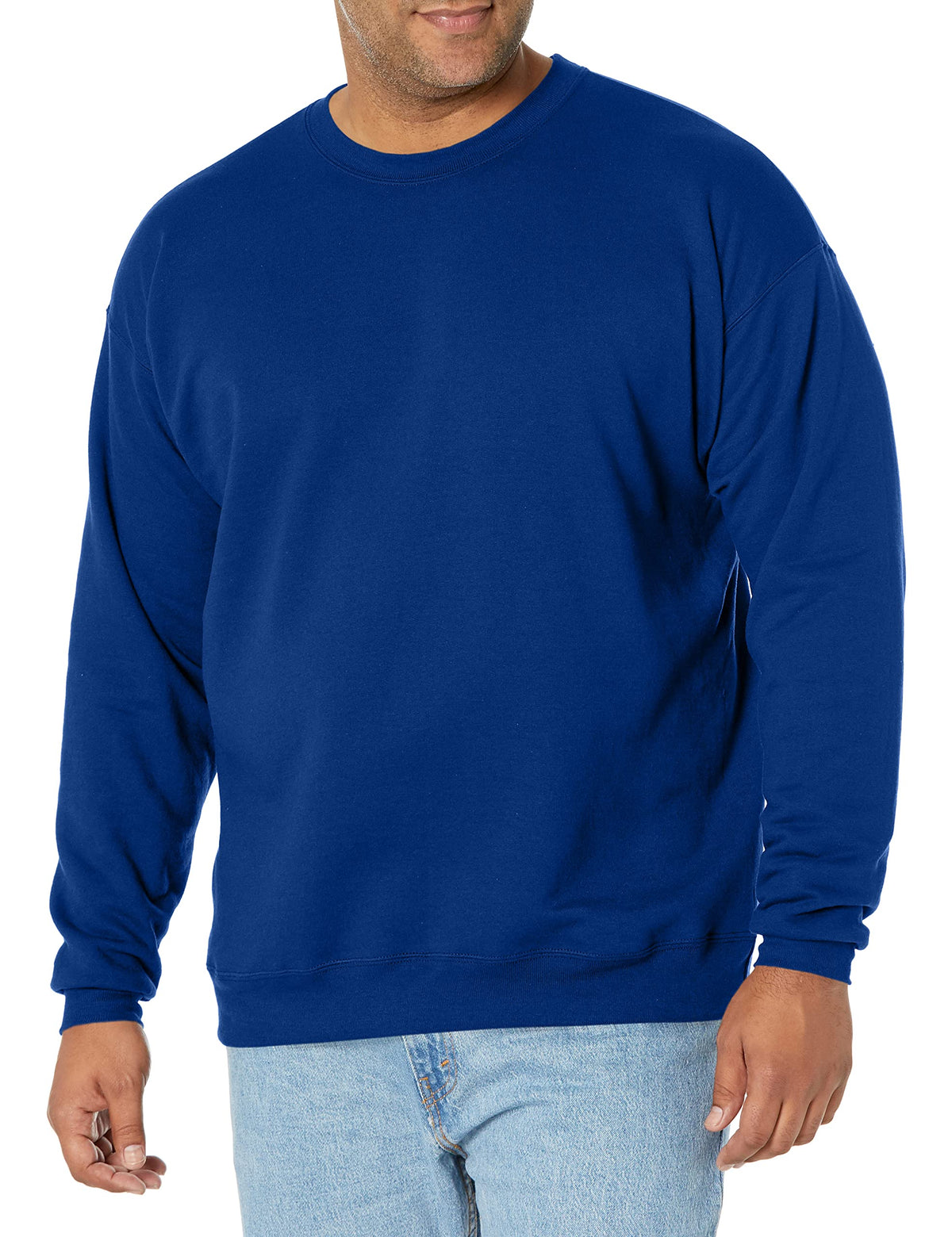 Luvella Men's Sweatshirt, EcoSmart Fleece Crewneck Sweatshirt, Big & Tall Available,