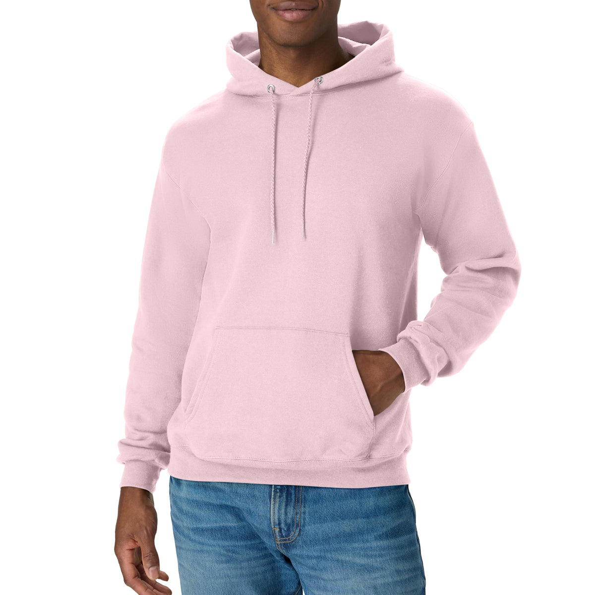 Luvella Men's Hoodie - EcoSmart Fleece Hooded Sweatshirt for Men & Women - Midweight Fleece - Big & Tall Available